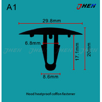 A1 Car Trim Clips 20 Pcs in 1 Pack Fits Toyota Models