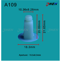 A109 Car Trim Clips 10 Pcs in 1 Pack Fits Toyota Models