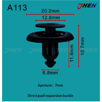 A113 Car Trim Clips 10 Pcs in 1 Pack Fits Toyota Models