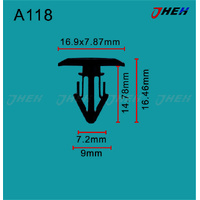 A118 Car Trim Clips 10 Pcs in 1 Pack Fits Toyota Models