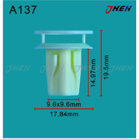 A137 Car Trim Clips 10 Pcs in 1 Pack Fits Toyota Models
