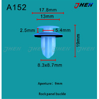 A152 Car Trim Clips 10 Pcs in 1 Pack Fits Toyota Models
