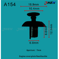 A154 Car Trim Clips 10 Pcs in 1 Pack Fits Toyota Models