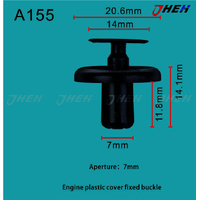 A155 Car Trim Clips 10 Pcs in 1 Pack Fits Toyota Models
