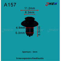 A157 Car Trim Clips 10 Pcs in 1 Pack Fits Toyota Models