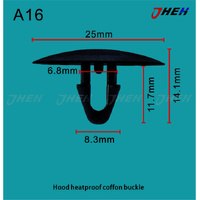 A16 Car Trim Clips 20 Pcs in 1 Pack Fits Toyota Models