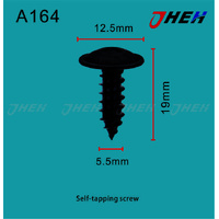 A164 Auto Body Screws 10 Pcs in 1 Pack Fits Toyota Models