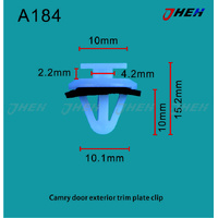 A184 Car Trim Clips 10 Pcs in 1 Pack Fits Toyota Models