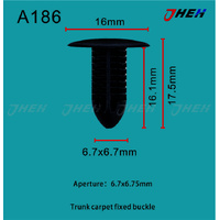 A186 Car Trim Clips 10 Pcs in 1 Pack Fits Toyota Models