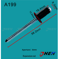 A199 Auto Blind Rivets 10 Pcs in 1 Pack Fits Toyota Models
