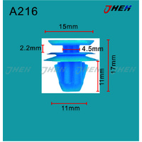 A216 Car Trim Clips 10 Pcs in 1 Pack Fits Toyota Models