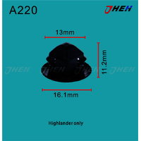 A220 Car Trim Clips 10 Pcs in 1 Pack Fits Toyota Models