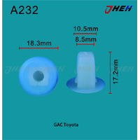 A232 Car Trim Clips 10 Pcs in 1 Pack Fits Toyota Models