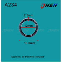 A234 Sump Plug Washers 10 Pcs in 1 Pack Fits Toyota Models