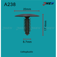 A238 Car Trim Clips 10 Pcs in 1 Pack Fits Toyota Models