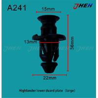 A241 Car Trim Clips 5 Pcs in 1 Pack Fits Toyota Models