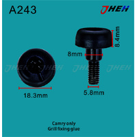 A243 Auto Rubber Bump Stops 2 Pcs in 1 Pack Fits Toyota Models