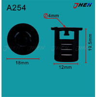 A254 Car Trim Clips 10 Pcs in 1 Pack Fits Toyota Models
