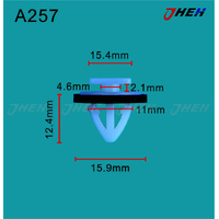 A257 Car Trim Clips 10 Pcs in 1 Pack Fits Toyota Models
