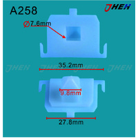 A258 Car Trim Clips 10 Pcs in 1 Pack Fits Toyota Models