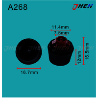 A268 Auto Rubber Bump Stops 2 Pcs in 1 Pack Fits Toyota Models