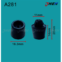 A281 Auto Rubber Bump Stops 2 Pcs in 1 Pack Fits Toyota Models