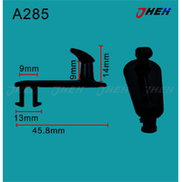 A285 Car Trim Clips 2 Pcs in 1 Pack Fits Toyota Models