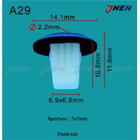 A29 Car Trim Clips 10 Pcs in 1 Pack Fits Toyota Models