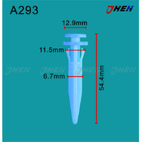 A293 Car Trim Clips 5 Pcs in 1 Pack Fits Toyota Models