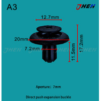 A3 Car Trim Clips 20 Pcs in 1 Pack Fits Toyota Models