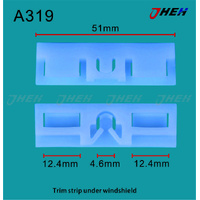 A319 Car Trim Clips 5 Pcs in 1 Pack Fits Toyota Models