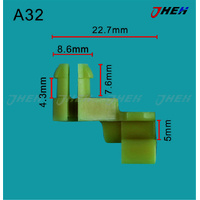 A32 Car Trim Clips 10 Pcs in 1 Pack Fits Toyota Models