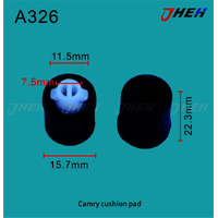 A326 Auto Rubber Bump Stops 5 Pcs in 1 Pack Fits Toyota Models