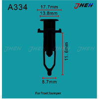 A334 Car Trim Clips 10 Pcs in 1 Pack Fits Toyota Models