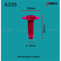 A335 Car Trim Clips 10 Pcs in 1 Pack Fits Toyota Models
