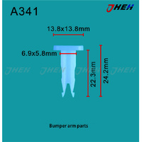A341 Car Trim Clips 10 Pcs in 1 Pack Fits Toyota Models