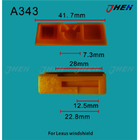 A343 Car Trim Clips 5 Pcs in 1 Pack Fits Toyota Models