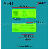 A344 Car Trim Clips 5 Pcs in 1 Pack Fits Toyota Models