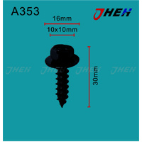 A353 Auto Body Screws 10 Pcs in 1 Pack Fits Toyota Models