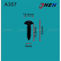 A357 Auto Body Screws 10 Pcs in 1 Pack Fits Toyota Models