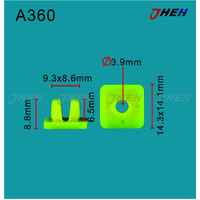 A360 Car Trim Clips 10 Pcs in 1 Pack Fits Toyota Models