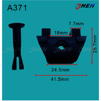 A371 Car Trim Clips 2 Pcs in 1 Pack Fits Toyota Models