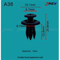 A38 Car Trim Clips 10 Pcs in 1 Pack Fits Toyota Models