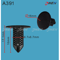 A391 Car Trim Clips 10 Pcs in 1 Pack Fits Toyota Models