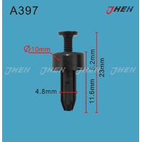 A397 Car Trim Clips 10 Pcs in 1 Pack Fits Toyota Models