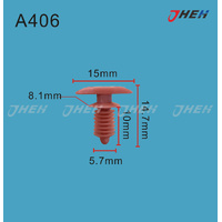 A406 Car Trim Clips 10 Pcs in 1 Pack Fits Toyota Models