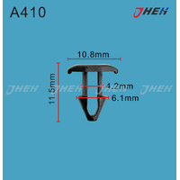 A410 Car Trim Clips 10 Pcs in 1 Pack Fits Toyota Models