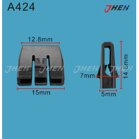 A424 Car Trim Clips 10 Pcs in 1 Pack Fits Toyota Models