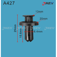 A427 Car Trim Clips 10 Pcs in 1 Pack Fits Toyota Models