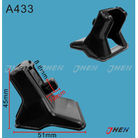 A433 Car Trim Clips 1 Pcs in 1 Pack Fits Toyota Models